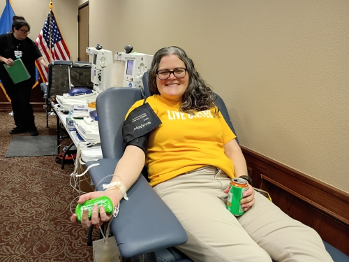 United Way participating in a DonableCare Blood Drive